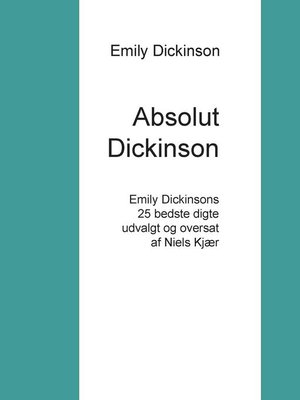 cover image of Absolut Dickinson